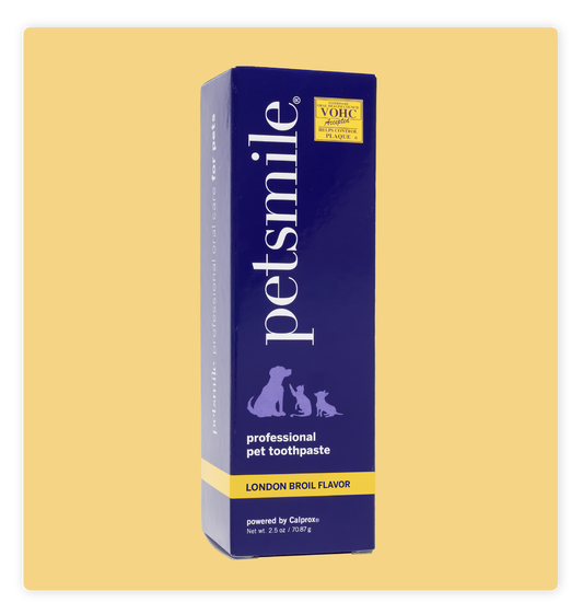 Pasta de dientes para mascotas profesional Petsmile sabor carne asada 74 g