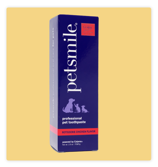 Pasta de dientes para mascotas profesional Petsmile sabor pollo asado 74 g