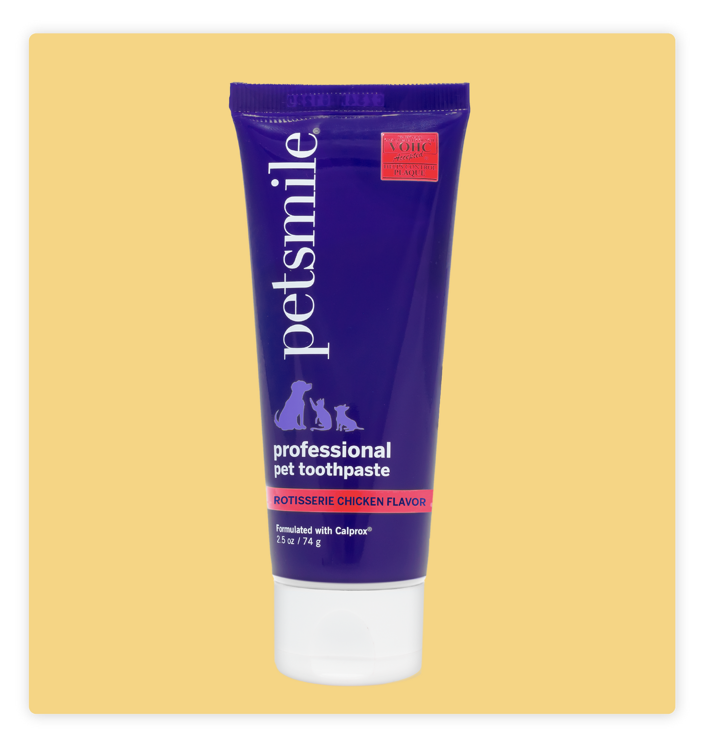 Pasta de dientes para mascotas profesional Petsmile sabor pollo asado 74 g