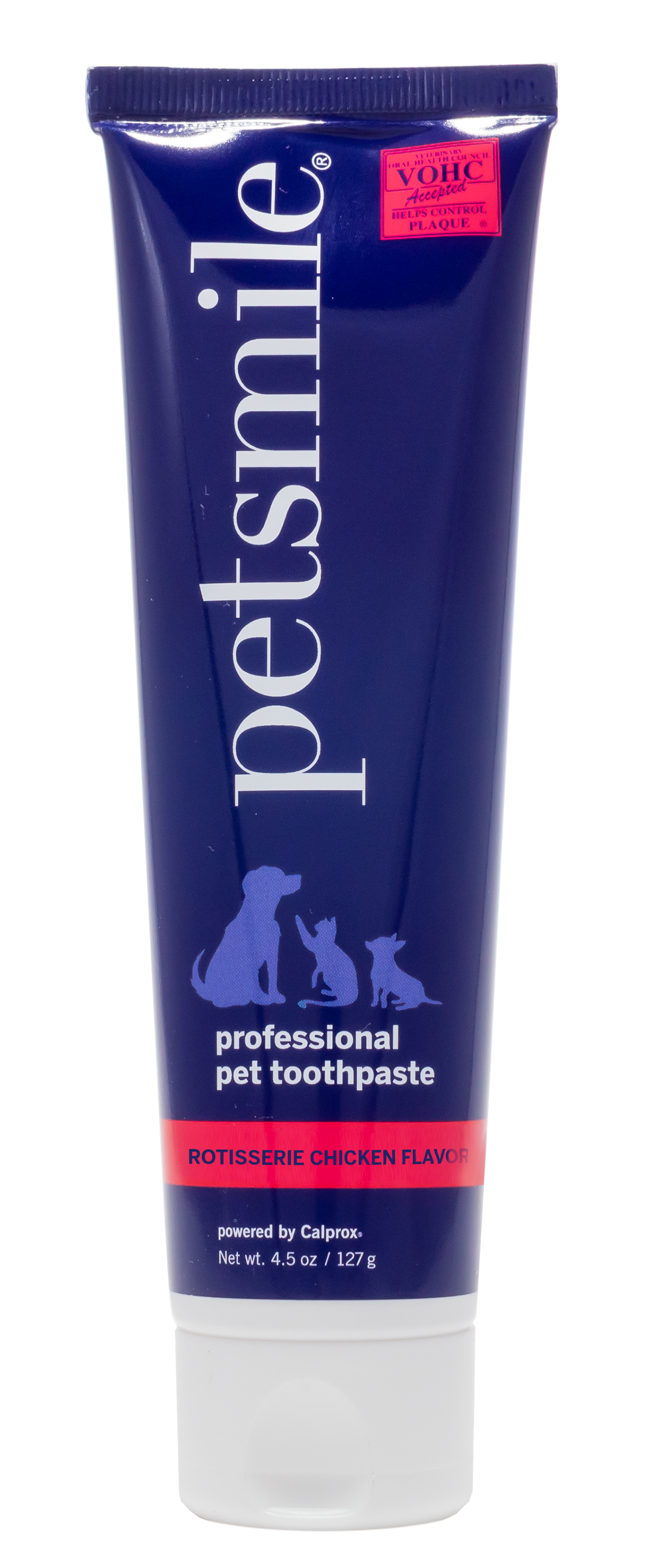 Formato + Conveniente! Pasta de dientes profesional para mascotas Petsmile sabor pollo asado 119 g