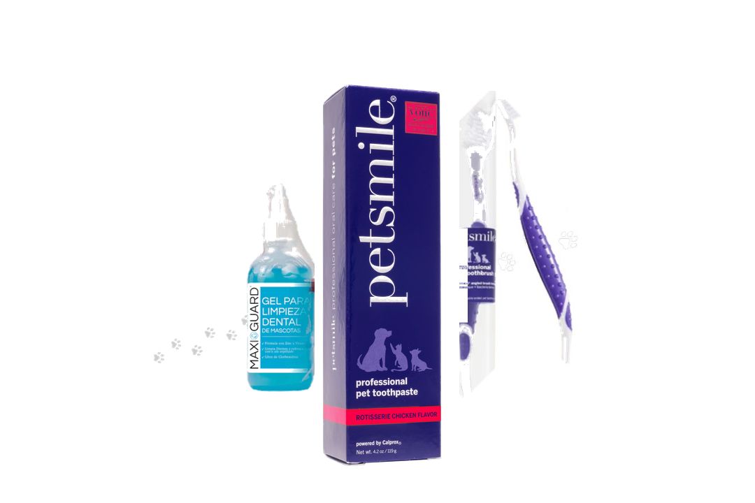 Pack FULL Incredible Clean Pollo GRANDE! (Gel limpieza dental con Vitamina C Maxiguard + Pasta Petsmile Rotisserie Chicken 119 g + Cepillo Petsmile)